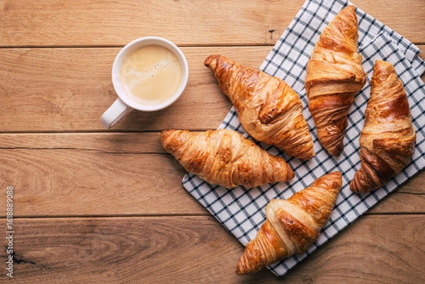 Obraz Fresh croissants