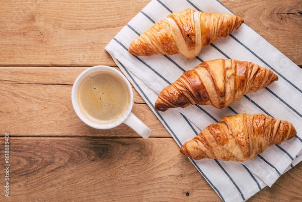 Obraz Fresh croissants