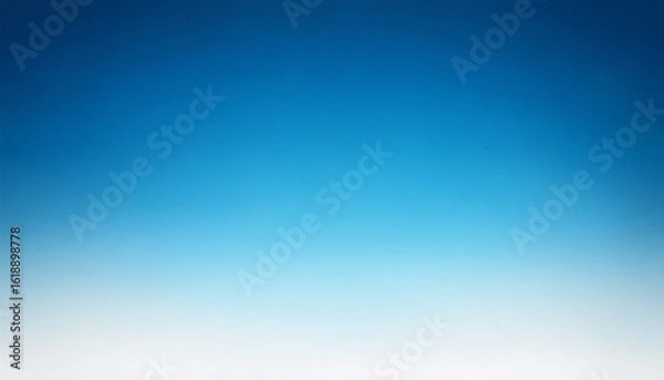 Fototapeta blue and white gradient background fading to white