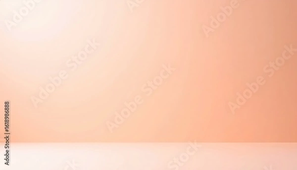 Obraz A soft peach to apricot gradient scene