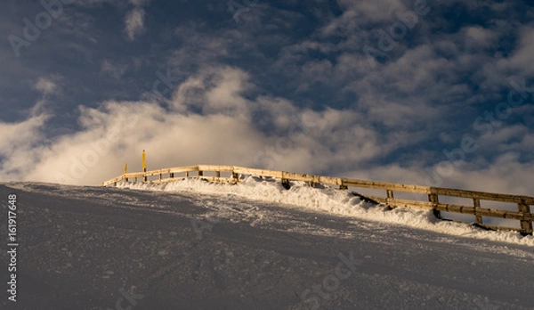 Obraz Downhill in the evening A