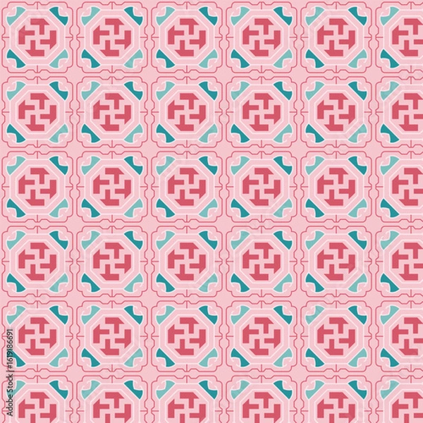 Fototapeta Seamless Pattern Background