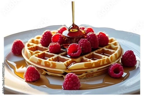 Obraz cake with cherry on top