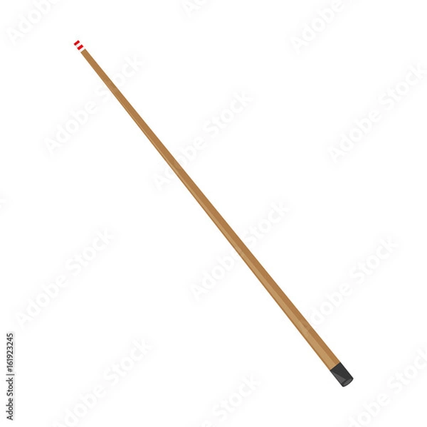 Obraz isolated billiards stick icon vector illustration graphic design