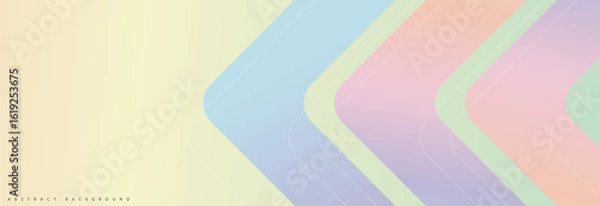 Obraz Rainbow Background. Vibrant and Colorful Abstract Backdrop. vector.