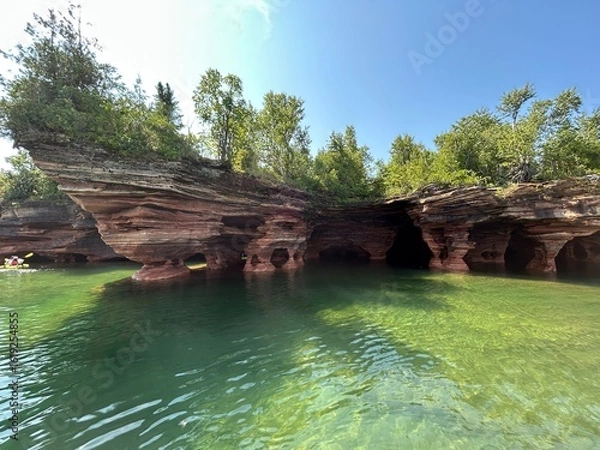 Fototapeta rocks in the water