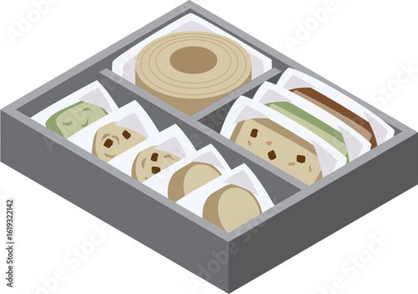 Obraz ギフトの焼き菓子詰め合わせ箱