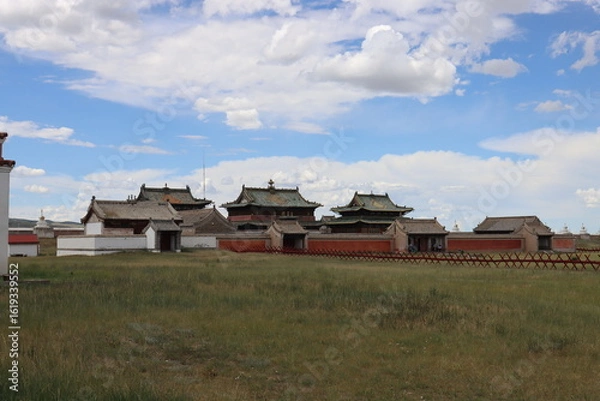 Fototapeta 몽골 에르덴조 사원