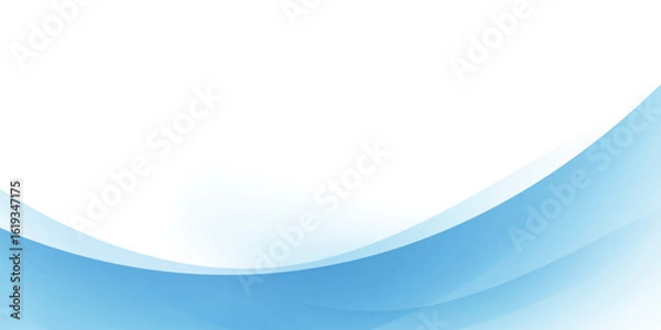 Obraz Abstract blue wave background , modern design