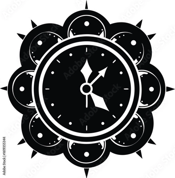 Obraz alarm clock vector illustration