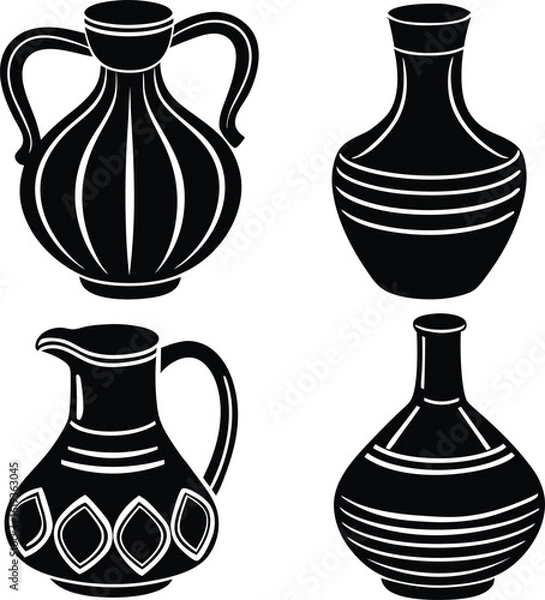 Obraz jug designe silhouette vector Art & Illustration