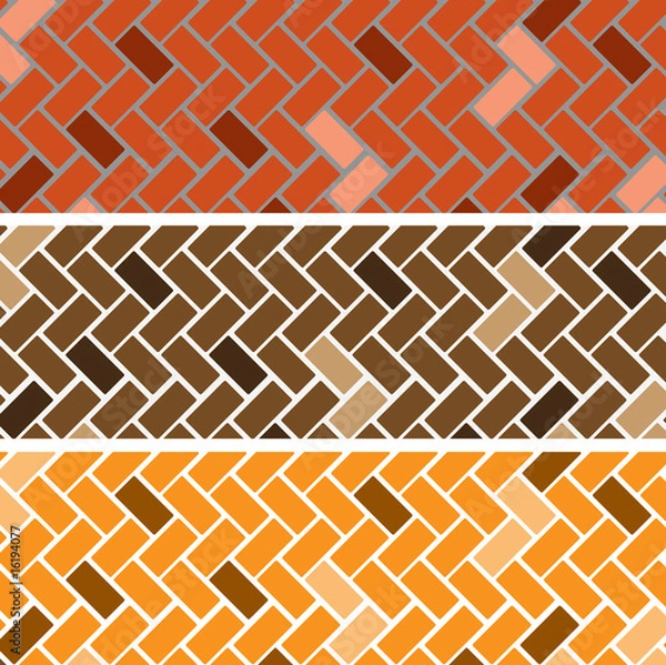 Obraz floor pattern set