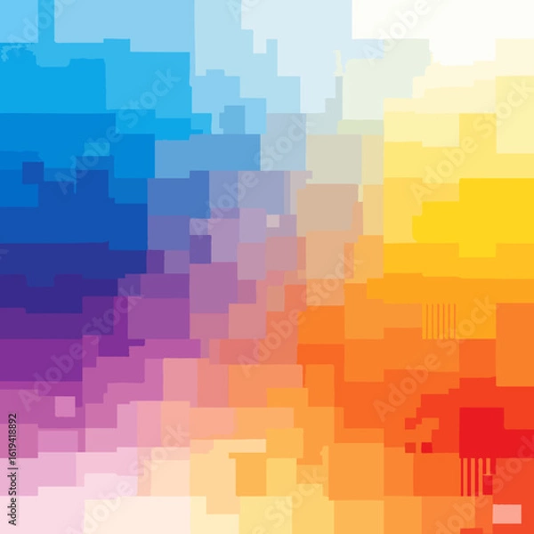 Fototapeta Trendy Color Patterns for Digital Drawing and Design