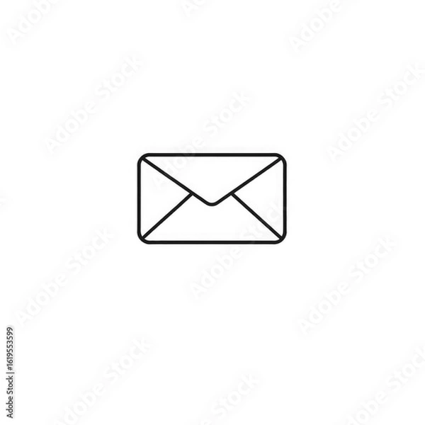 Obraz e mail icon with transparent background PNG and JPEG image	