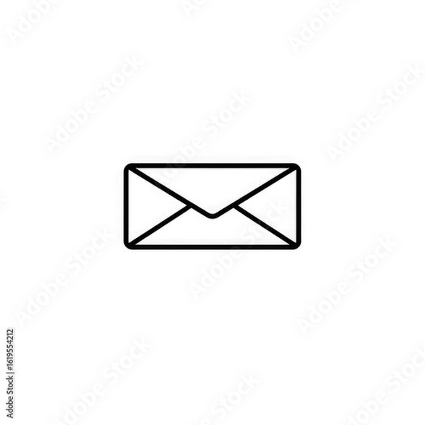 Obraz e mail icon with transparent background PNG and JPEG image	