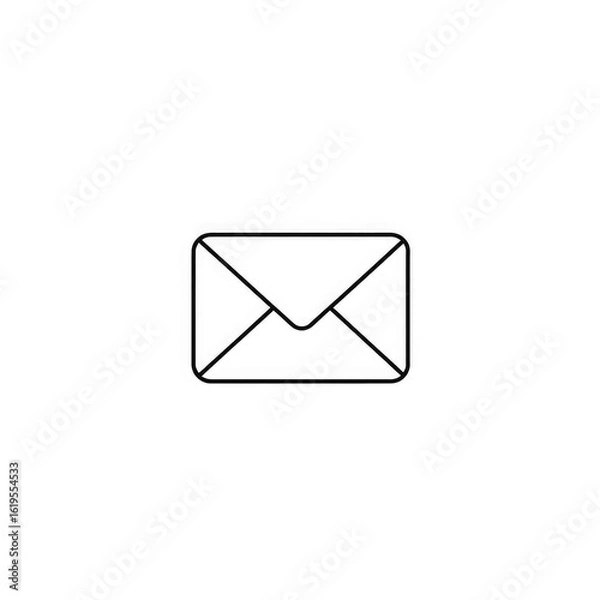 Obraz e mail icon with transparent background PNG and JPEG image	