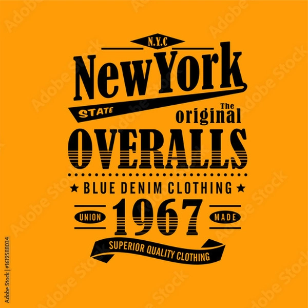 Fototapeta design illustration of typography t-shirt
