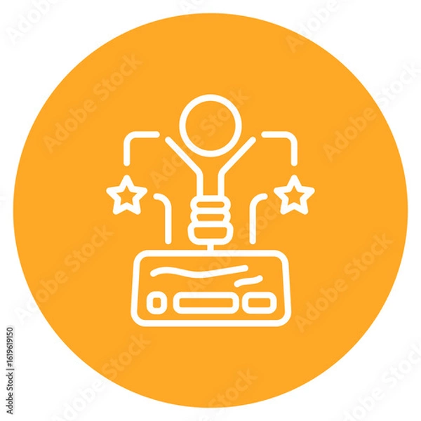 Fototapeta Keywords Generator icon vector image. Can be used for Online Marketing.