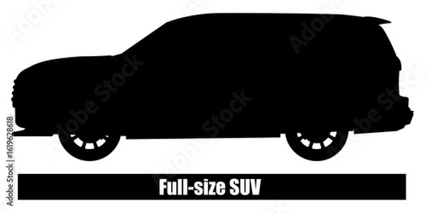 Fototapeta Versatile silhouette for stickers, presentations, and design projects