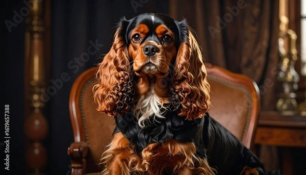 Obraz Elegant Cocker Spaniel portrait