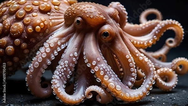 Obraz octopus close up