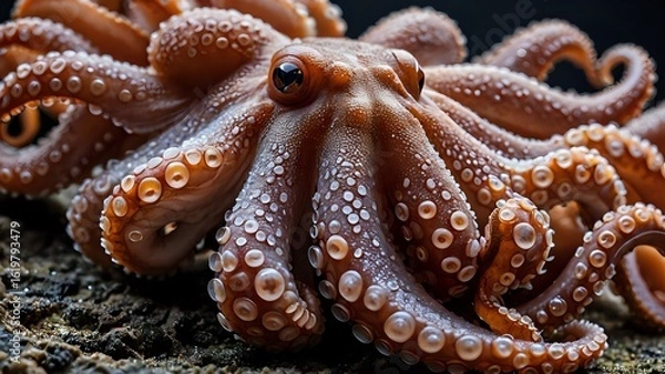 Obraz octopus in the sea