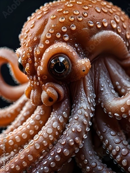 Obraz octopus close up
