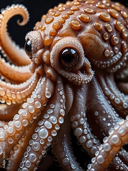 Obraz octopus close up