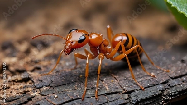 Obraz ant on the ground