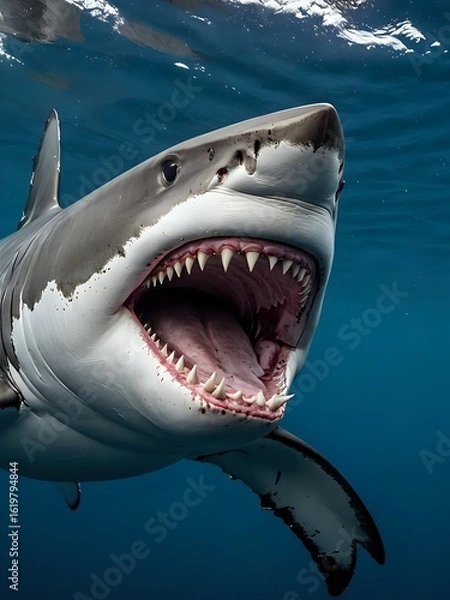 Obraz great white shark