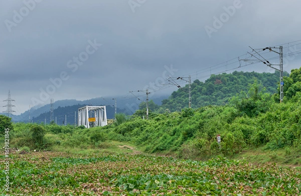Fototapeta Railway bridge