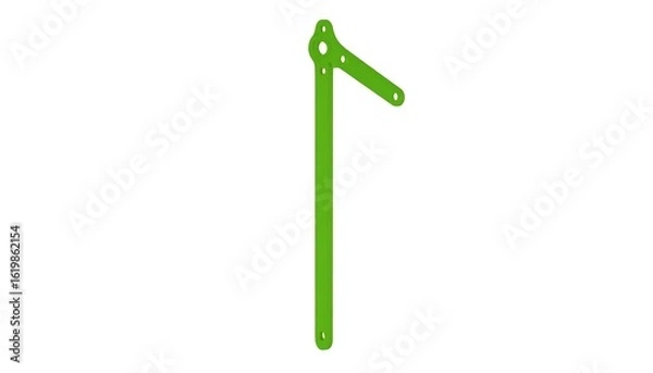 Obraz Green mechanical component