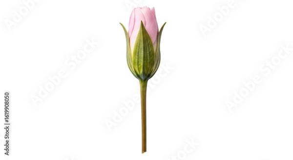 Fototapeta Isolated Water Lily Bud