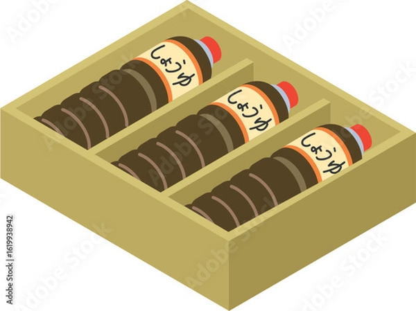 Obraz ギフトの醤油詰め合わせ箱