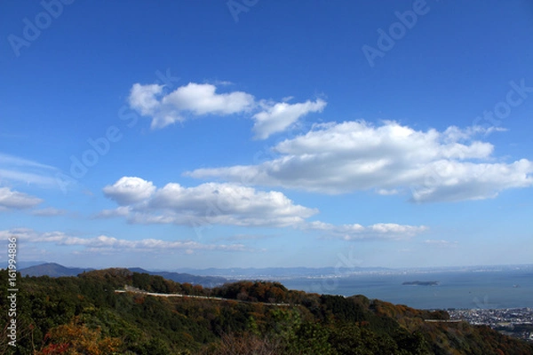 Obraz 山からの風景