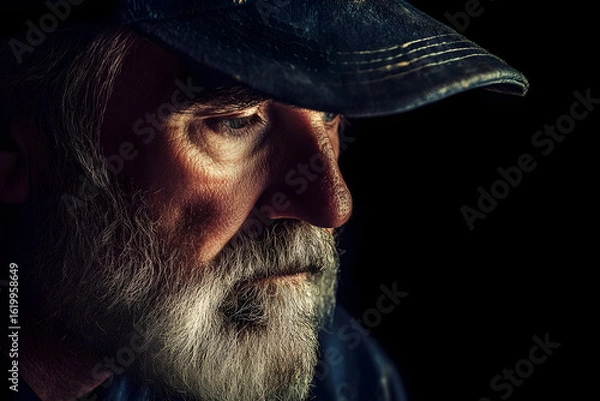 Fototapeta man in hat