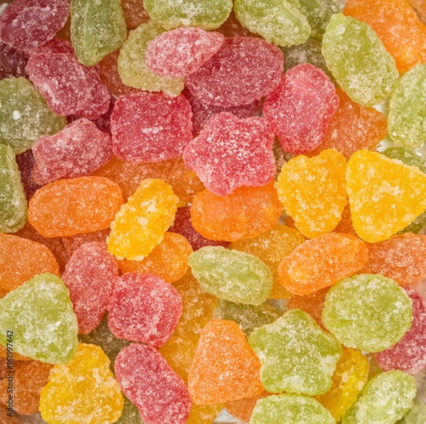 Fototapeta Драже монпансье в сахаре