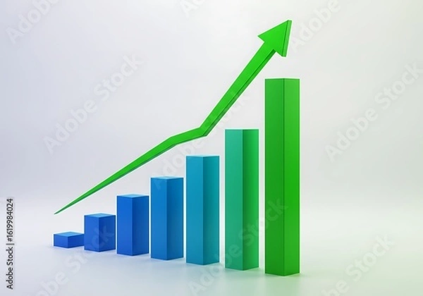 Fototapeta Ascending Green