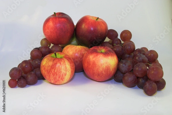 Obraz grapes & apples