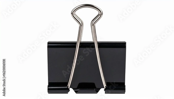 Obraz black paper clip
