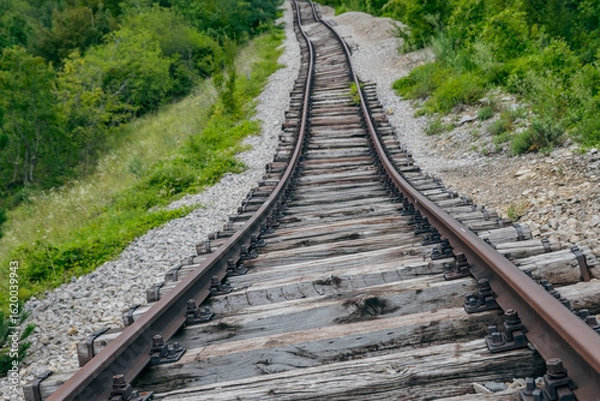 Obraz abandoned railway