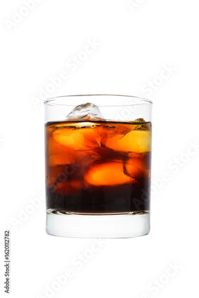 Fototapeta アイスコーヒー　おしゃれなグラス