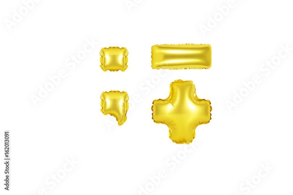 Obraz punctuation marks, part 2, gold color