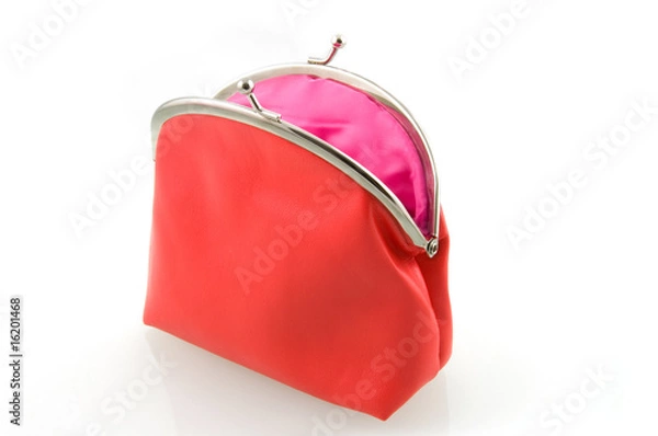 Obraz Red empty wallet