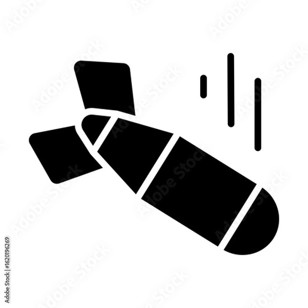 Fototapeta Bullet Fall