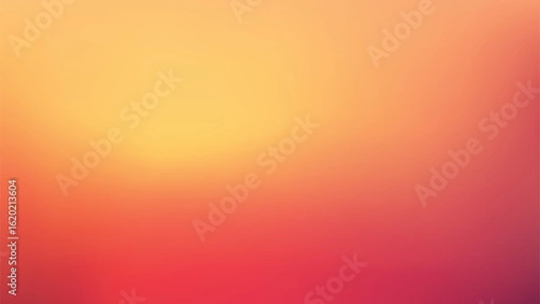 Fototapeta Warm Gradient Background Displaying a Soft Transition of Orange and Red Hues