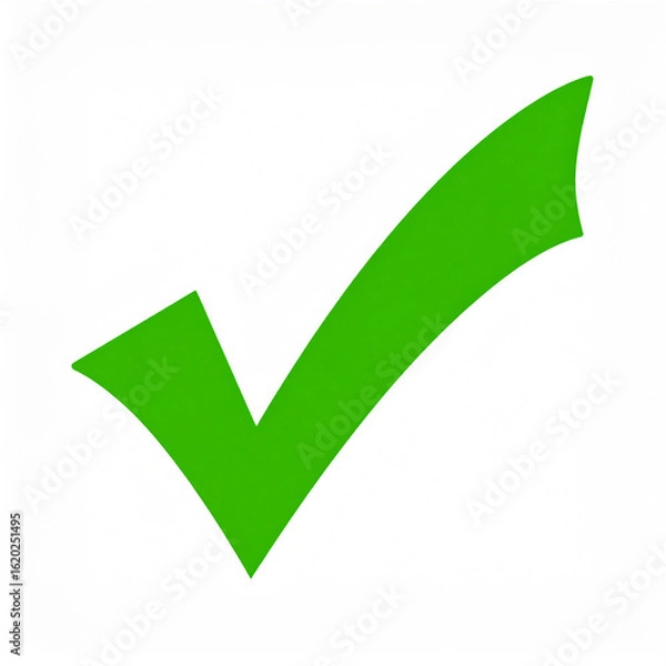 Obraz green check mark icon