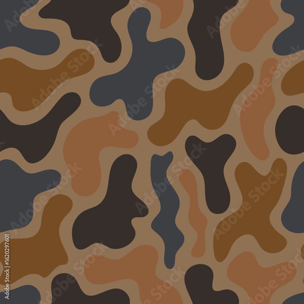 Fototapeta vector camouflage pattern, seamless pattern