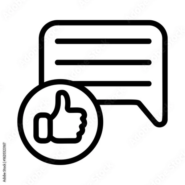 Fototapeta Reply With Like