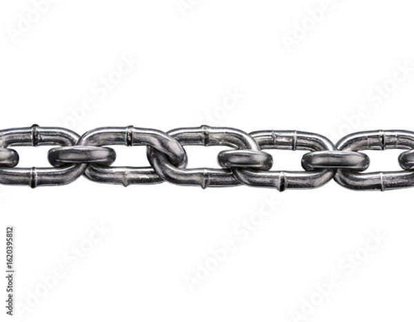 Fototapeta Metal chain texture background